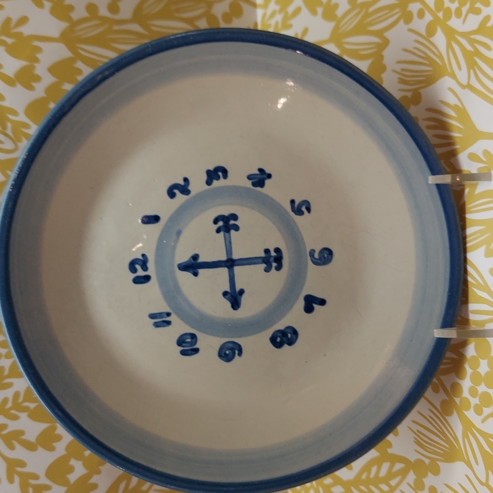 M.A. Hadley 8 inch 9AM Breakfast Medium Salad or Dessert Plate